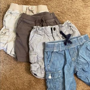 Set of 4 toddler boy shorts 2t